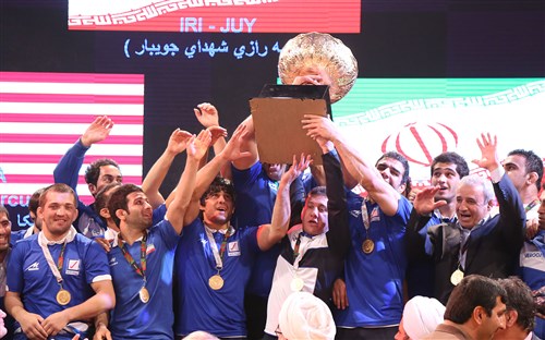 Bimeh Razi Jouybar Captures Title at Wrestling Clubs Worlds